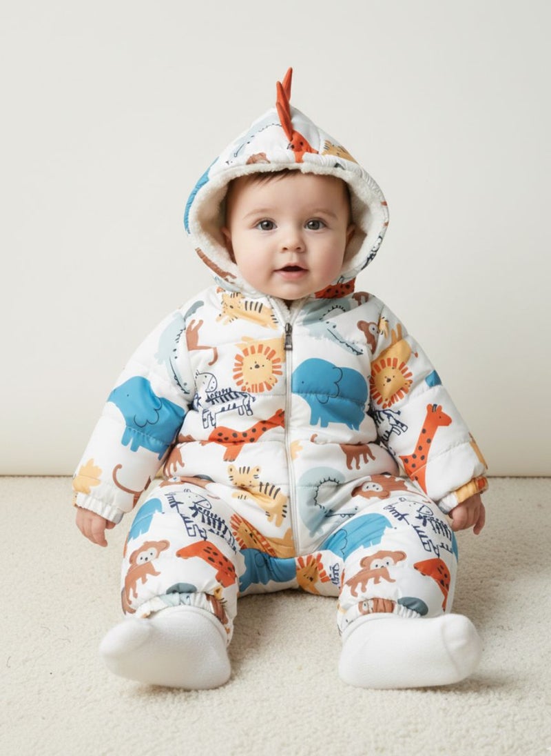 Cloud Fashion Baby Dinosaur Jumpsuit - Image 1